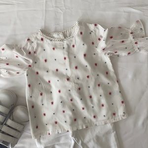 Jaine and Jack Bell sleeve blouse